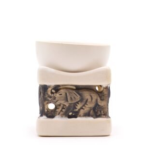 Grounding Serenity Ceramic Oil Burner Elephant