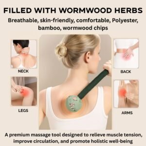Warming Wormwood Herbal Massage Hammer Red