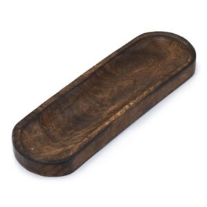 Earthbound Calm Large Mango Wood Incense Tray