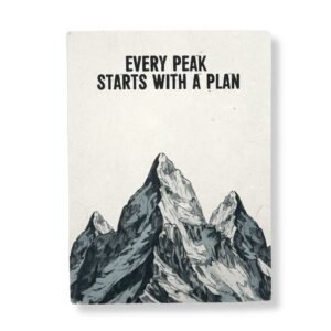 Goal Setting Journal Lokta Every Peak Plan