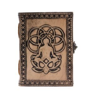 Serenity Buddha Esoteric Leather Notebook