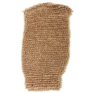 Purifying Exfoliating Bath Mitt Natural Jute Brown