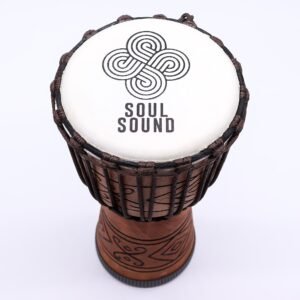 Grounded Soul Resonance Medium Goatskin Djembe