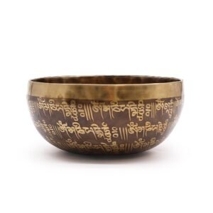 Sacred Mantra Tibetan Healing Singing Bowl