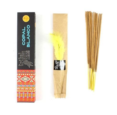 sacred purifying incense sticks white copal Sacred Purifying Incense Sticks White Copal - Image 8