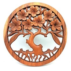 Harmonising Wall Panel Tree of Life Frangipani