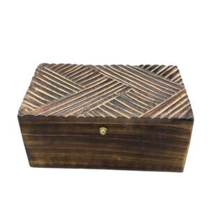 Timeless Keepsake Storage Box Antique Lines