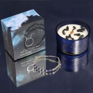 Grounded Harmony Zodiac Candle Forest Patchouli