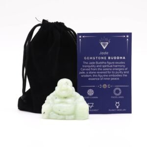 Abundant Harmony Large Buddha Figurine Jade