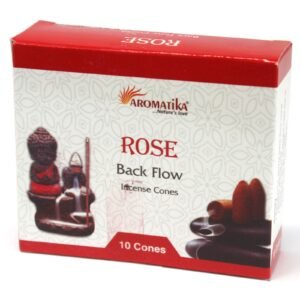 Romantic Harmony Backflow Incense Cones Rose