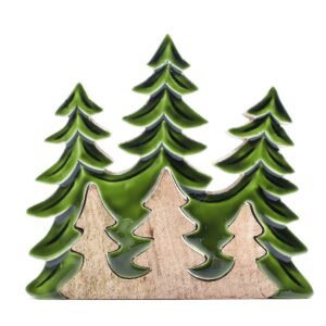 Enchanted Forest Three Trees 3D Decoration