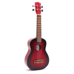 Warm Sunburst Acoustic Ukulele Natural Glow