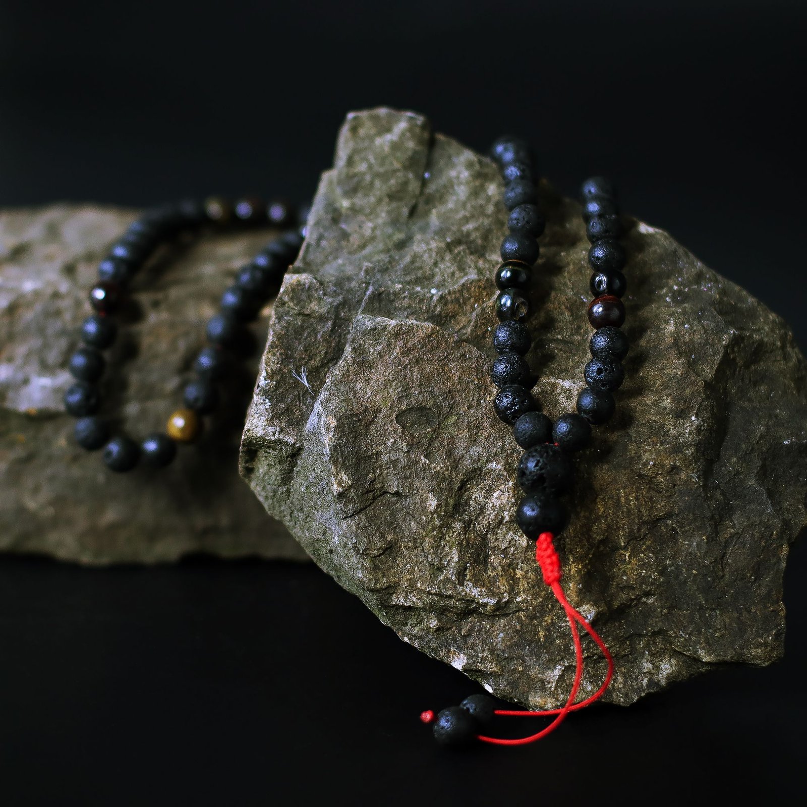 transformational lava stone personal power necklace Transformational Lava Stone Personal Power Necklace - Image 2