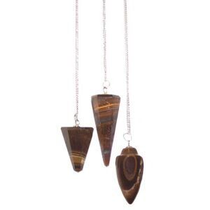 Protection Dowsing Pendulum Tigers Eye