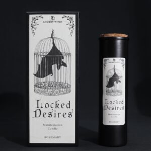Desire Unlocking Ritual Candle with Rosemary
