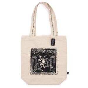 Courage Awakening Tarot Cotton Tote Bag