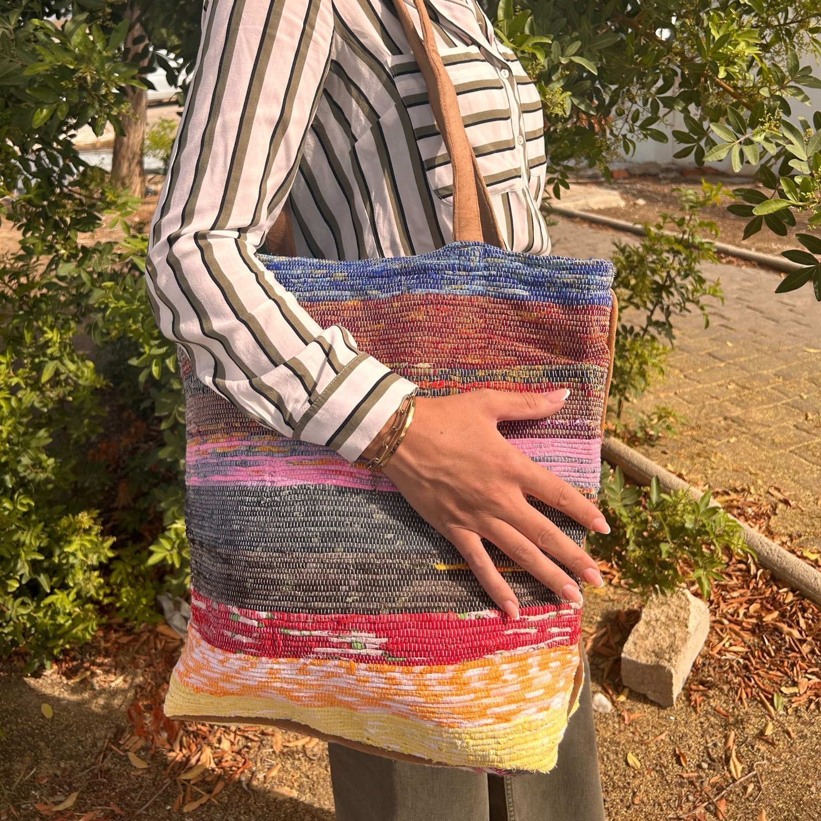 everyday carry rug tote shades of lavender Everyday Carry Rug Tote Shades of Lavender