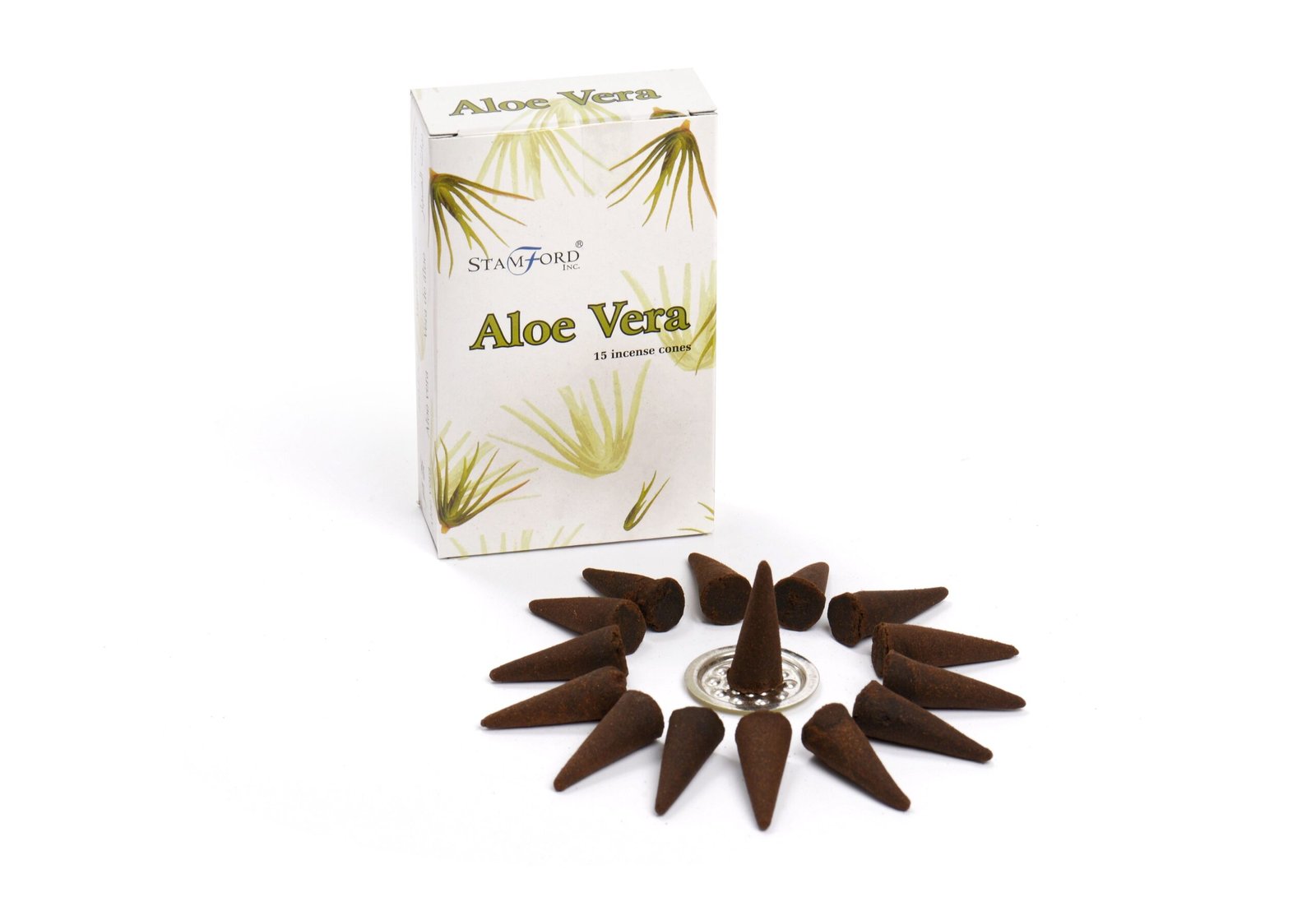 pure clarity incense cones aloe vera Pure Clarity Incense Cones Aloe Vera - Image 3