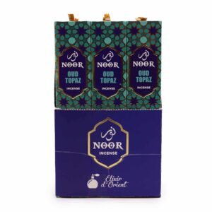 Radiant Oud Incense Sticks Topaz Glow