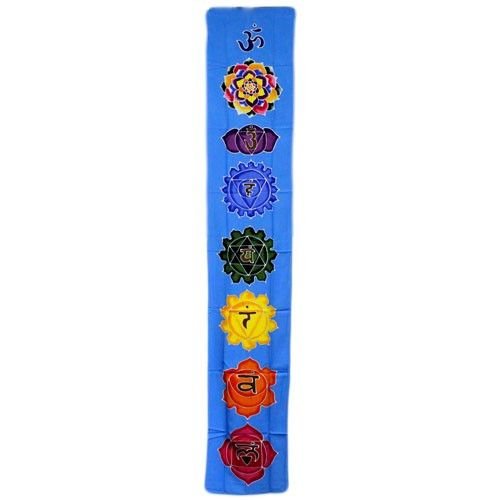 soothing chakra drop banner sky blue batik Soothing Chakra Drop Banner Sky Blue Batik