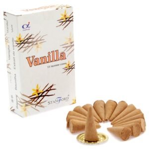 Comfort Glow Incense Cones Warm Vanilla