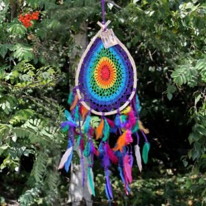 Gentle Dreams Large Teardrop Bali Dreamcatcher