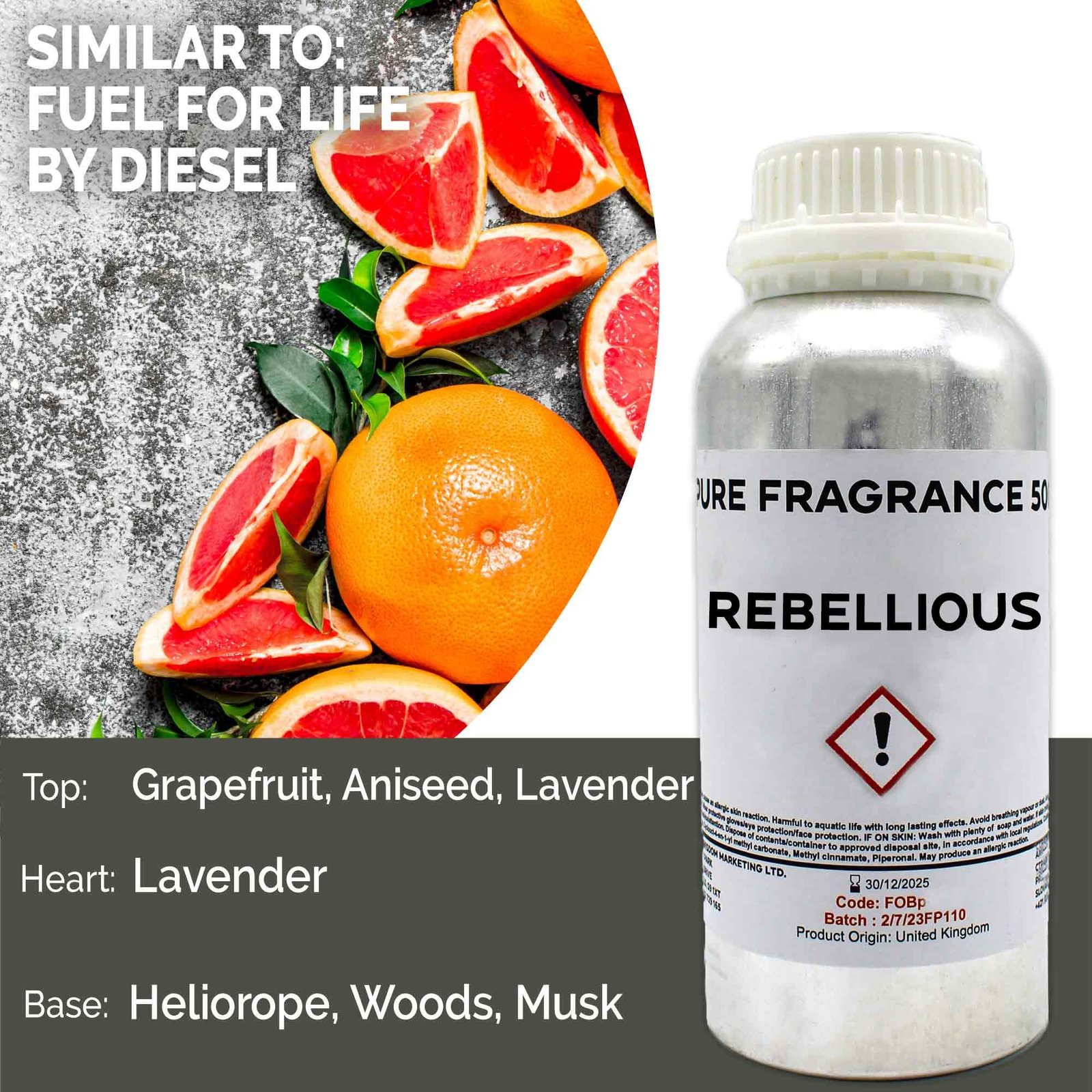 bold rebellious spirit home fragrance oil Bold Rebellious Spirit Home Fragrance Oil