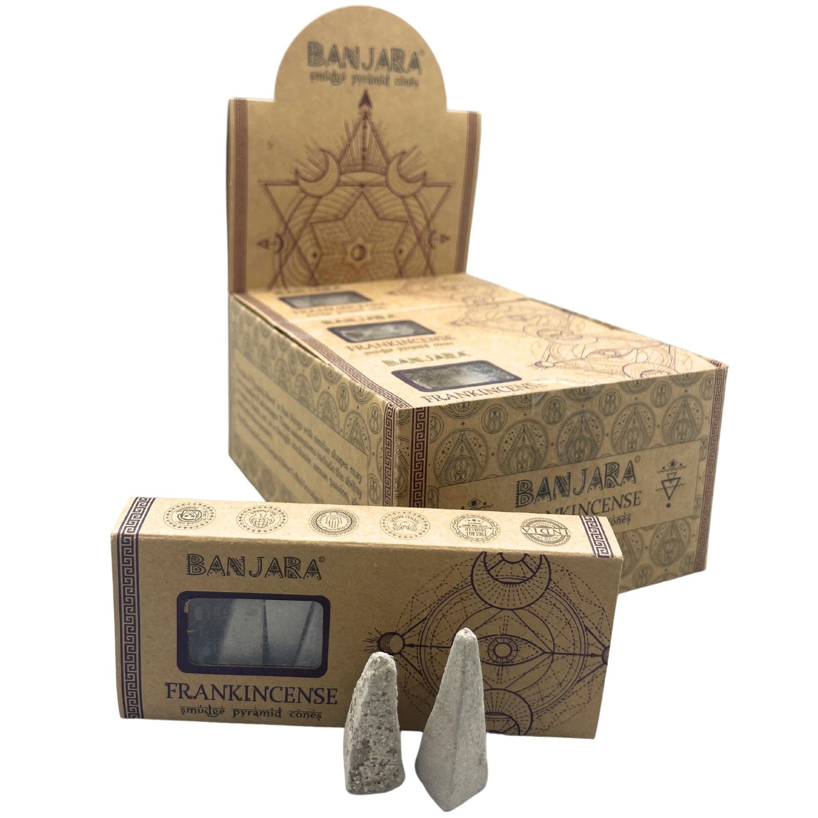 sacred clarity smudge pyramid cones frankincense Sacred Clarity Smudge Pyramid Cones Frankincense