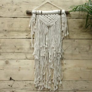 Abundant Boho Macrame Wall Hanging Natural