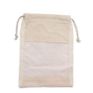 Eco Gift Pouch with Cotton Window Medium