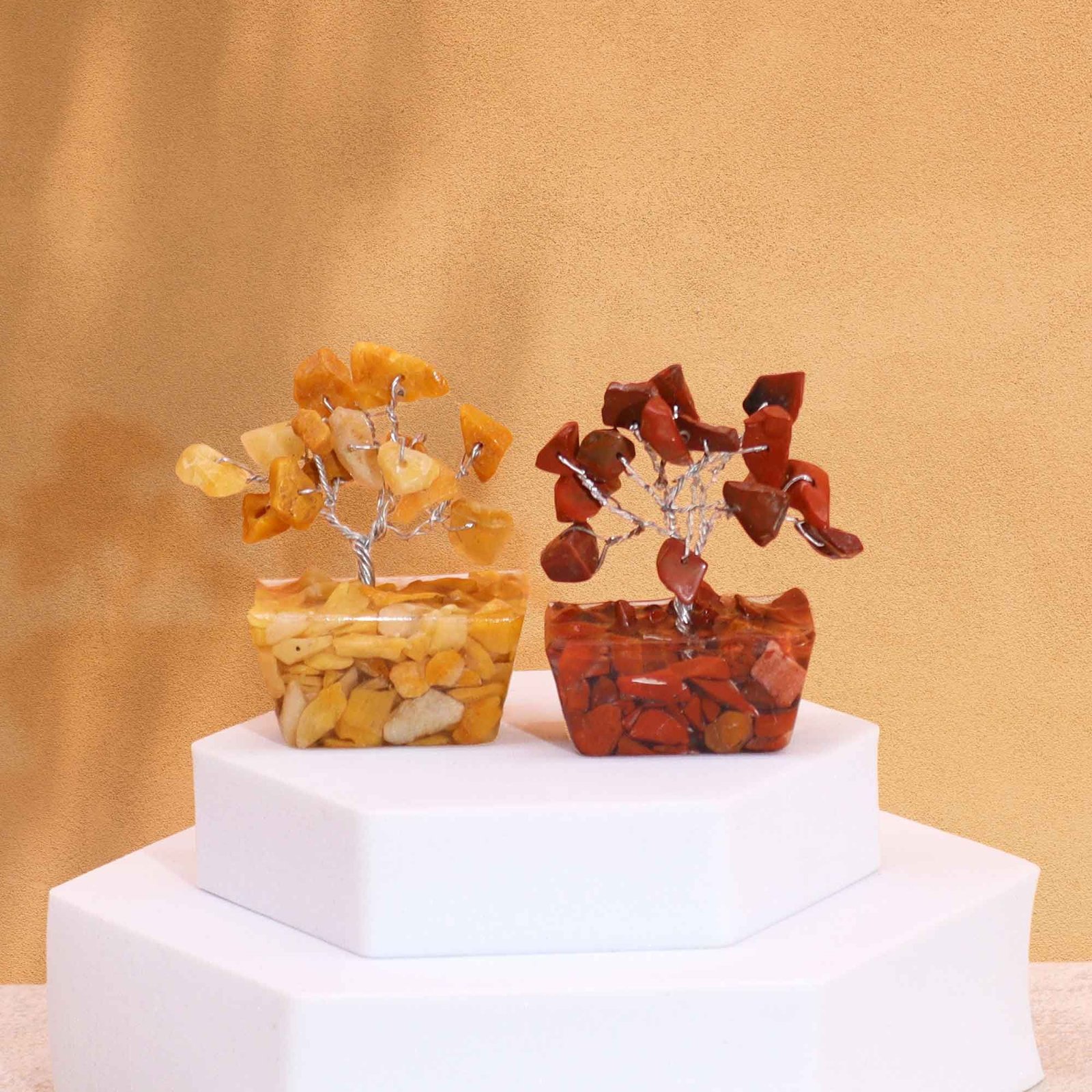 harmonising gemstone tree set orgonite assorted Harmonising Gemstone Tree Set Orgonite Assorted