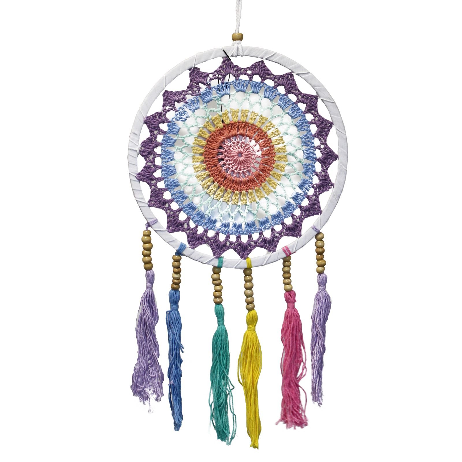 gentle dreams dreamcatcher pastel rainbow Gentle Dreams Dreamcatcher Pastel Rainbow