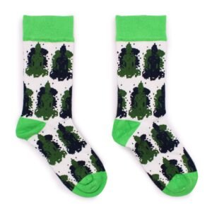 Serene Journey Bamboo Bali Buddha Socks