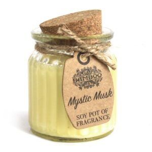 Soothing Aura Soy Candle Mystic Musk
