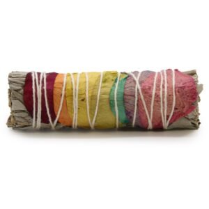 Chakra Balancing Smudge Stick Rose Petal Sage