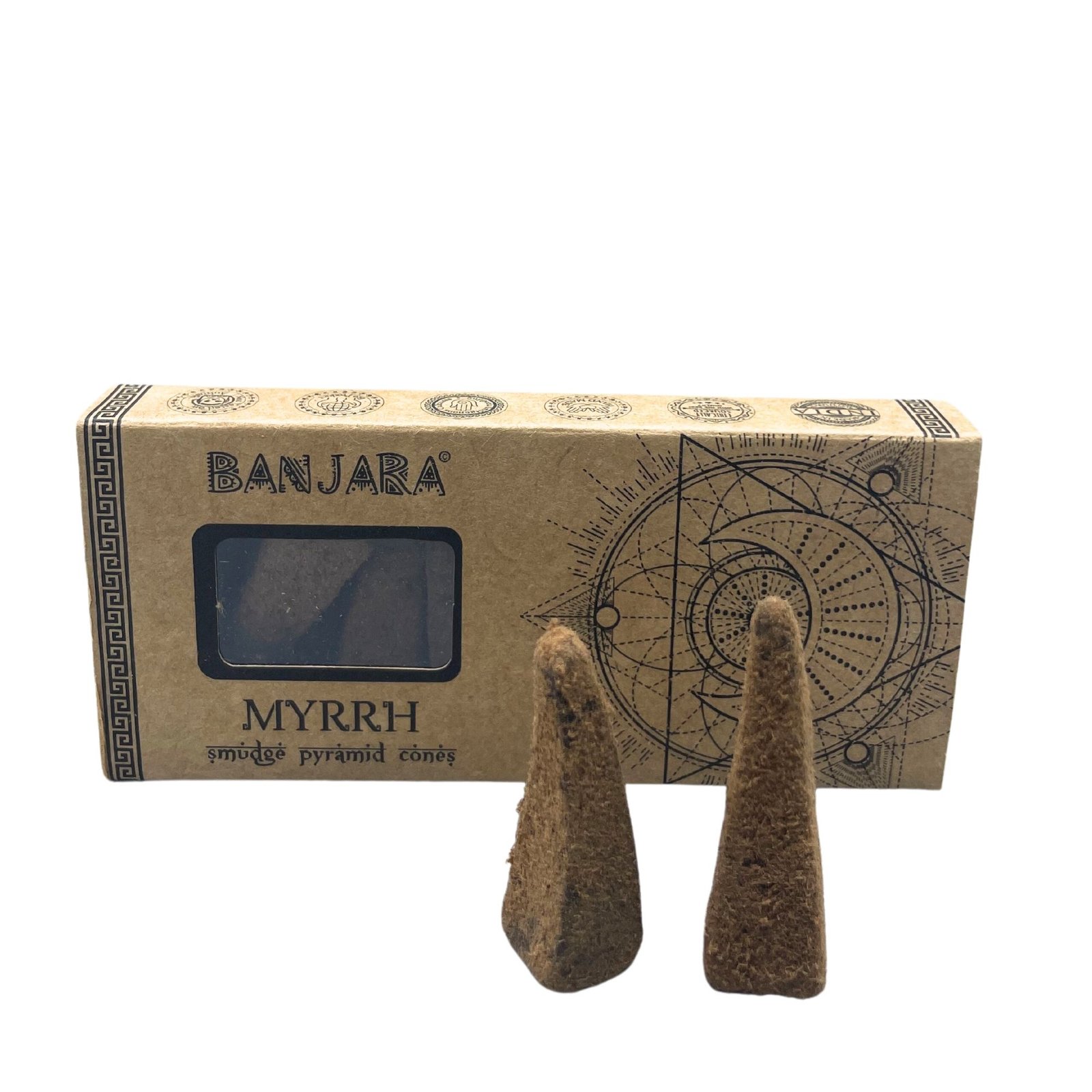 inner peace smudge pyramid cones myrrh Inner Peace Smudge Pyramid Cones Myrrh - Image 4