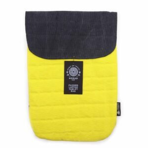 Vibrant Protection Laptop Pouch Crazy Yellow Cotton
