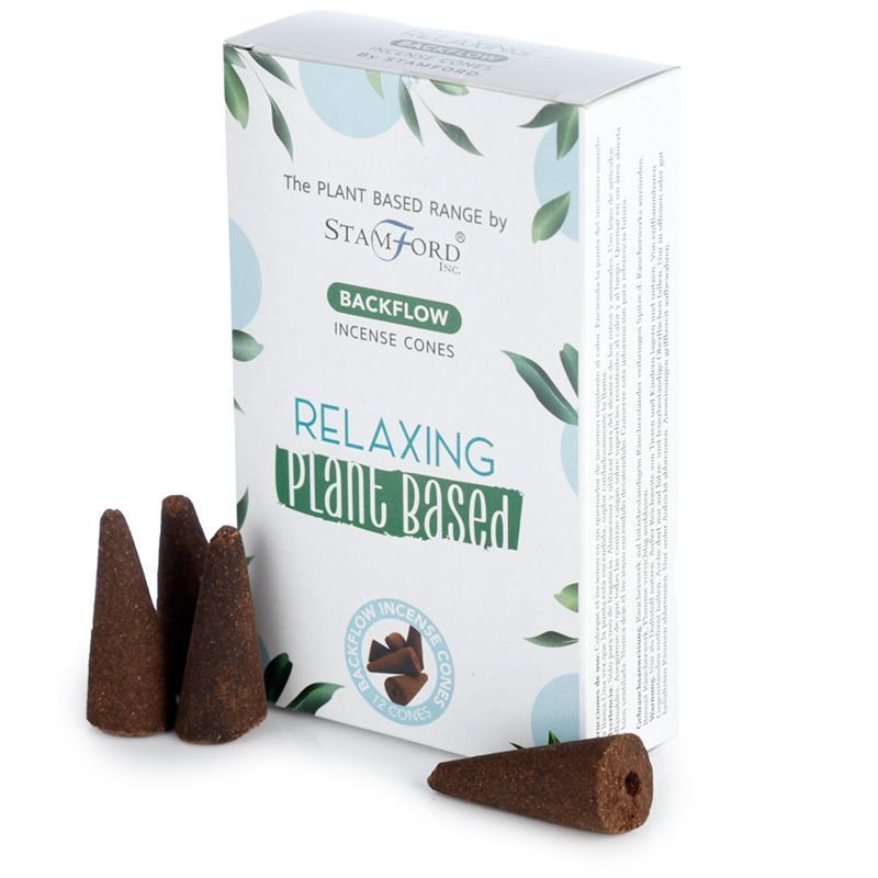 relaxing backflow incense cones lavender vanilla Relaxing Backflow Incense Cones Lavender Vanilla
