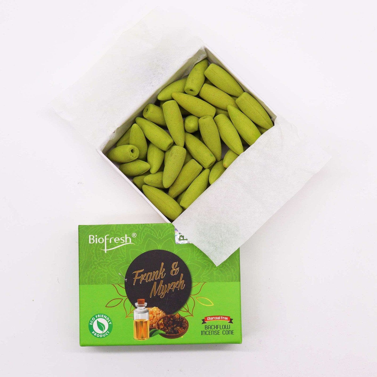purifying backflow incense cones frankincense myrrh Purifying Backflow Incense Cones Frankincense Myrrh - Image 2