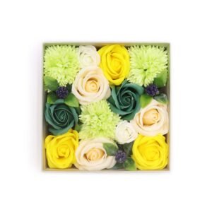 Radiant Spring Celebration Soap Flower Box Square