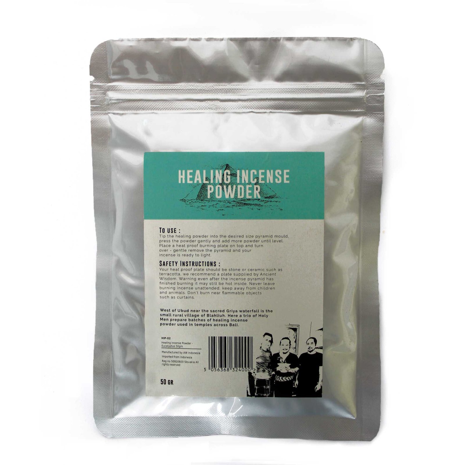 clarifying healing incense powder eucalyptus Clarifying Healing Incense Powder Eucalyptus - Image 3
