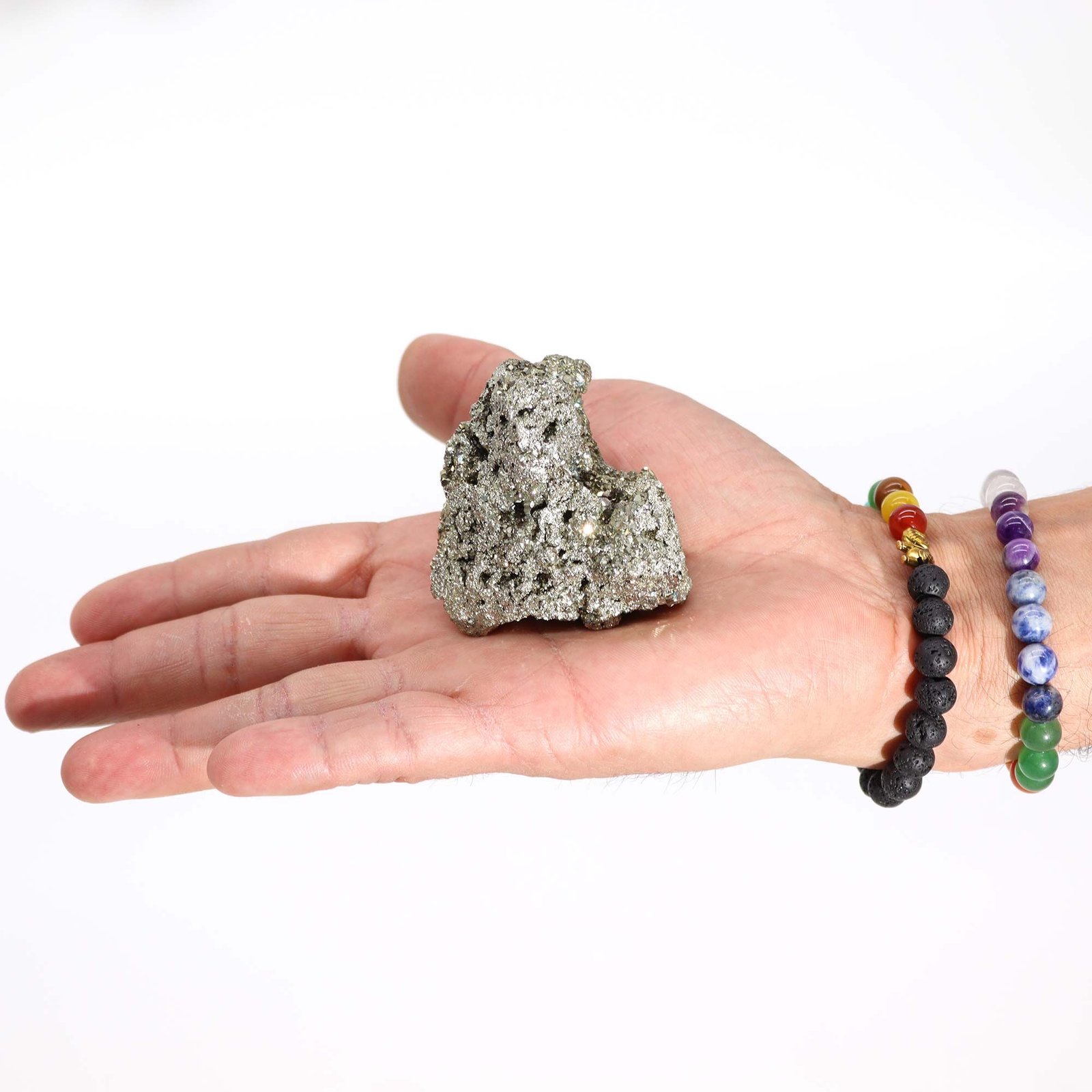 prosperity guardian stone pyrite peruvian large Prosperity Guardian Stone Pyrite Peruvian Large - Image 2