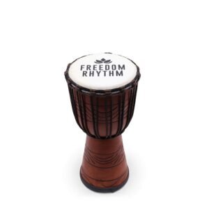 Vibrant Freedom Rhythm Medium Goatskin Djembe