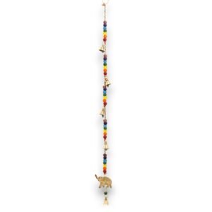 Prosperity Elephant Brass Chakra String Chime