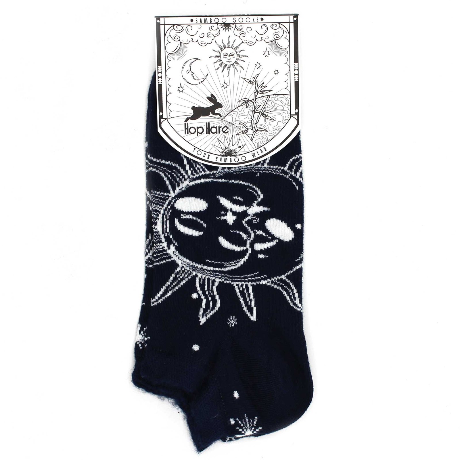 harmonising low bamboo socks sun moon Harmonising Low Bamboo Socks Sun Moon - Image 2