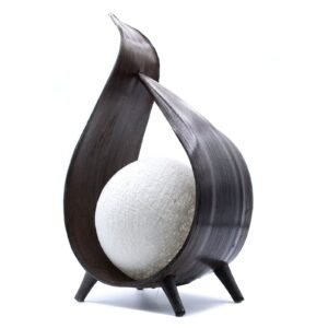 Warm Twist Table Lamp Chocolate Coconut