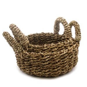 Calming Storage Baskets in Natural Seagrass