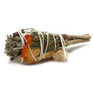 Cleansing Energy Sage Smudge Stick Citrine