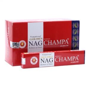 Sacred Temple Incense Sticks Golden Nag Champa