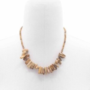 Adventurous Longstone Gem Necklace Map Stone